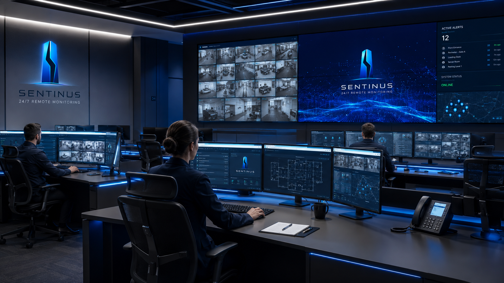 Centre de télésurveillance Sentinus